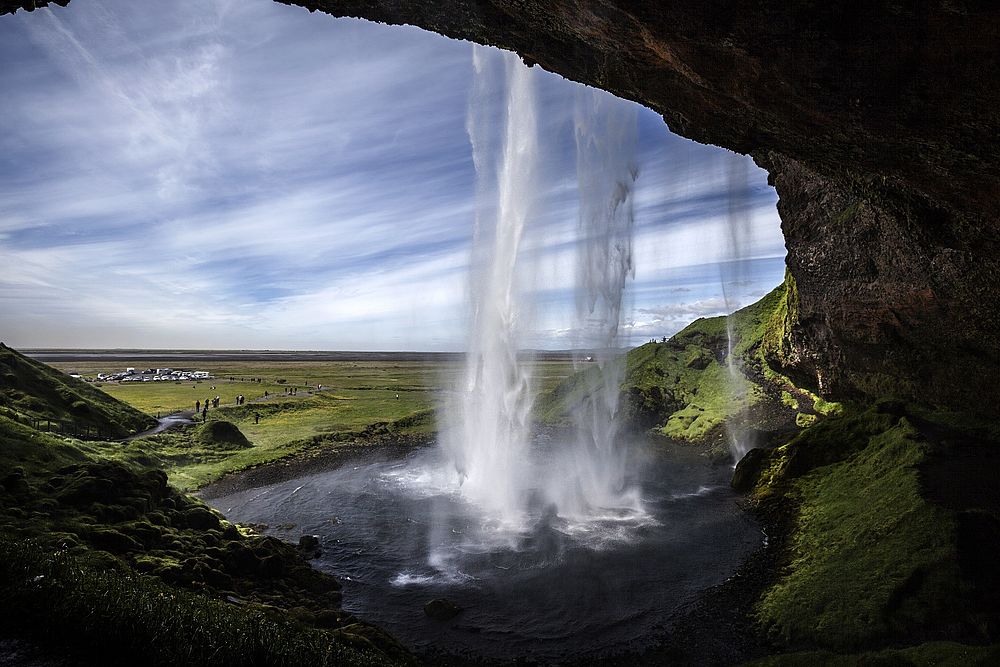 Island. Seljalandsfoss (c) pixabay, AdrianKirby