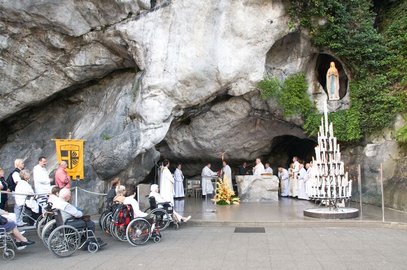 Lourdes, Grotte (c) Andrzej Estko